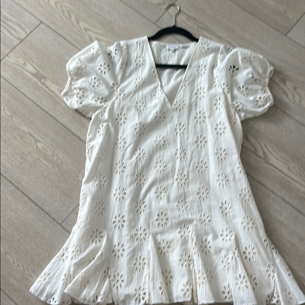RHODE eyelet dress